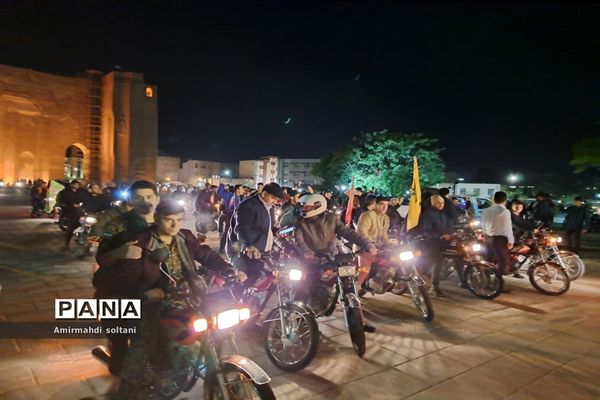 طوفان مردم تبریز برای «قدس»