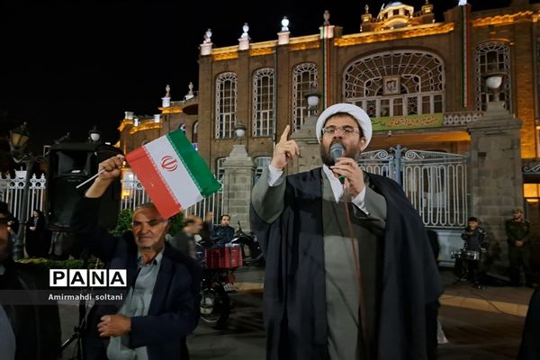 طوفان مردم تبریز برای «قدس»