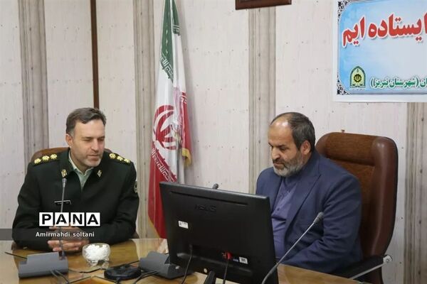 دیدار فرماندار تبریز به‌مناسبت هفته نیروی انتظامی