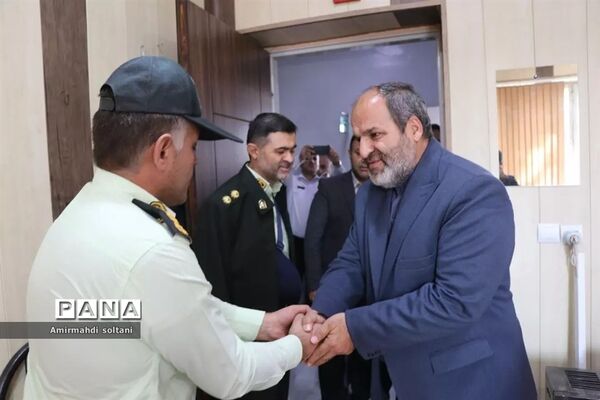 دیدار فرماندار تبریز به‌مناسبت هفته نیروی انتظامی