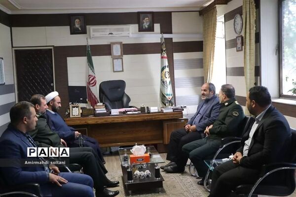 دیدار فرماندار تبریز به‌مناسبت هفته نیروی انتظامی