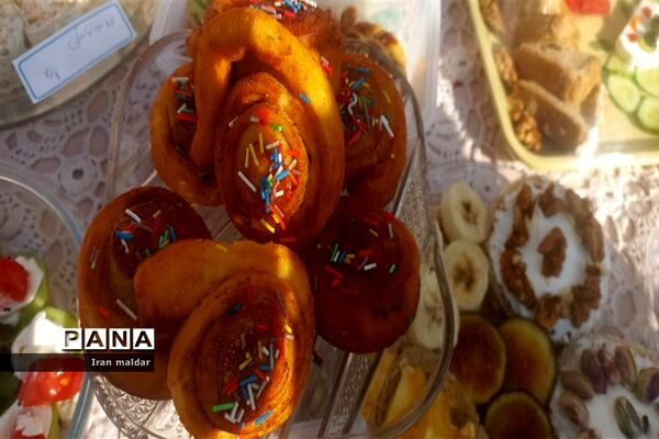 جشنواره صبحانه سالم در دبستان لطیفه