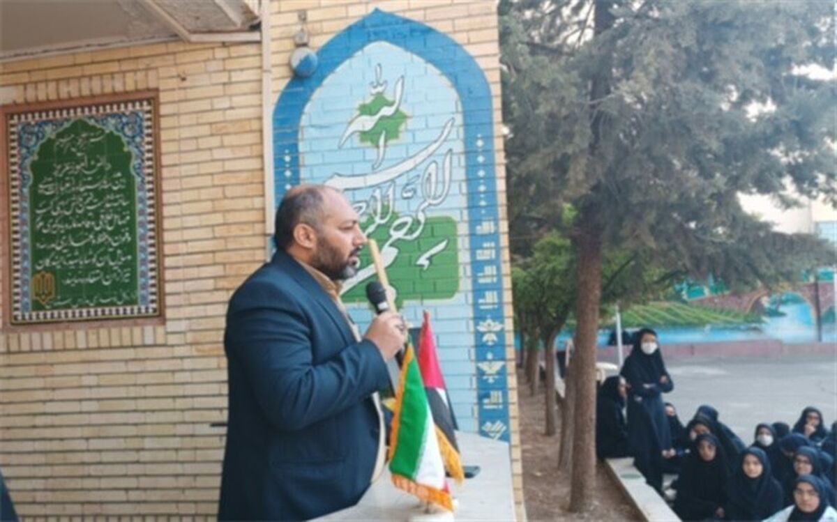 حمایت دانش آموزان و جامعه فرهنگی استان البرز از ملت مظلوم فلسطین