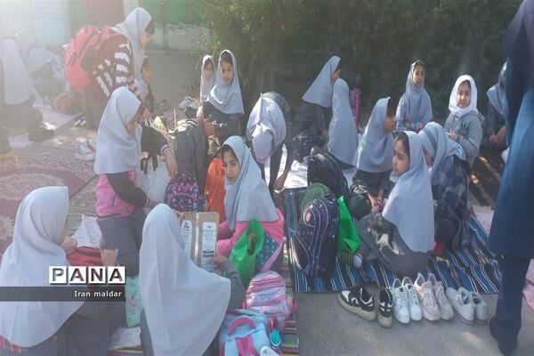 اردوی درون مدرسه ای به‌مناسبت روز جهانی کودک در دبستان لطیفه ناحیه ۷