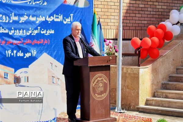 افتتاحیه دبستان پسرانه انجامی با ۷۰۰ دانش‌آموز