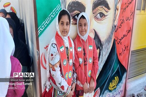 نواختن زنگ همبستگی با مردم مظلوم فلسطین در شهرستان فاروج