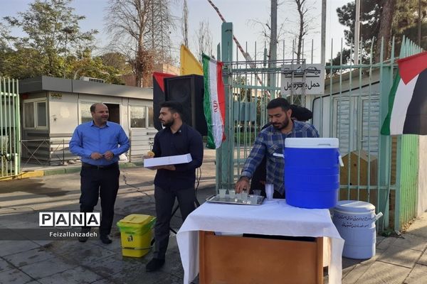 جشن و شادی مردم تهران در خیابان‌ها برای مقاومت فلسطین