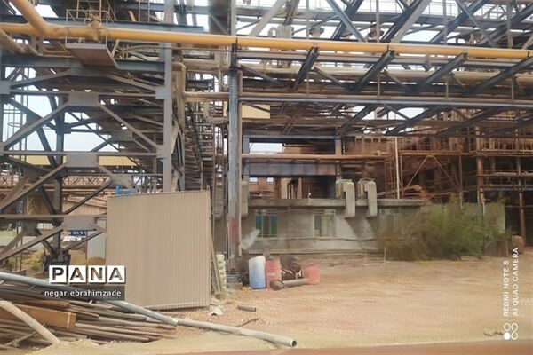 بازدید روسای سازمان دانش‌آموزی خراسان شمالی از آلومینیوم جاجرم