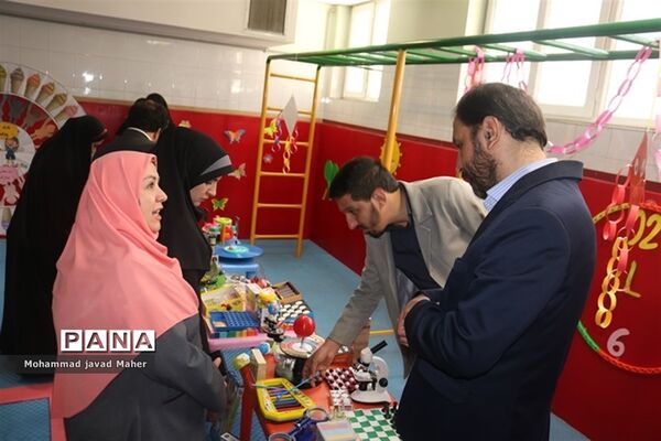 افتتاح اتاق بازی و یادگیری در شهرستان‌قدس