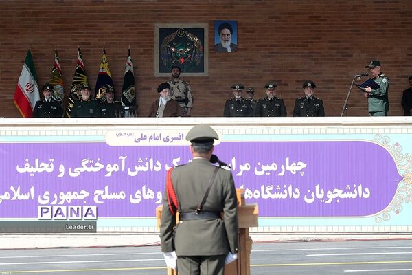 مراسم مشترک دانش‌آموختگی دانشجویان دانشگاه‌های نیروهای مسلح در دانشگاه امام علی‌(ع)