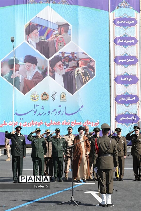 مراسم مشترک دانش‌آموختگی دانشجویان دانشگاه‌های نیروهای مسلح در دانشگاه امام علی‌(ع)