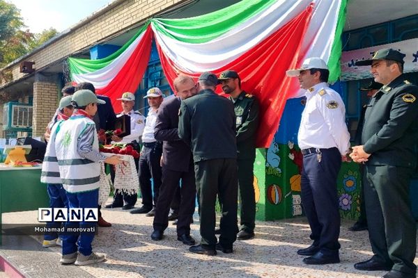 نواختن زنگ همبستگی با مردم فلسطین در شهرستان مانه وسملقان
