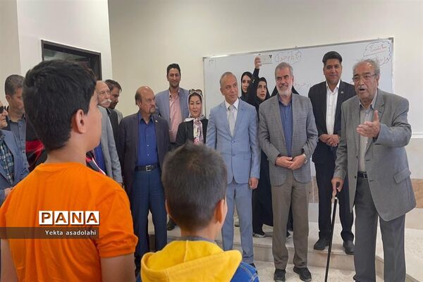 افتتاحیه مدرسه خیرساز، زنده یاد ریحانی در رباط‌کریم