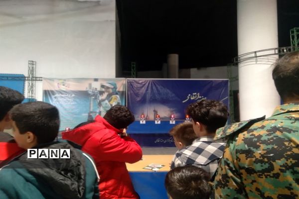 بازدید عموم مردم از نمایشگاه کانون پرورش فکری کودکان و نوجوانان  شهرستان بجنورد