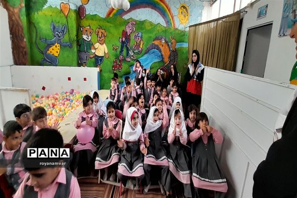 مراسم جشن و مسابقه نقاشی مهد نور به‌مناسبت هفته کودک شهرستان مانه و سملقان