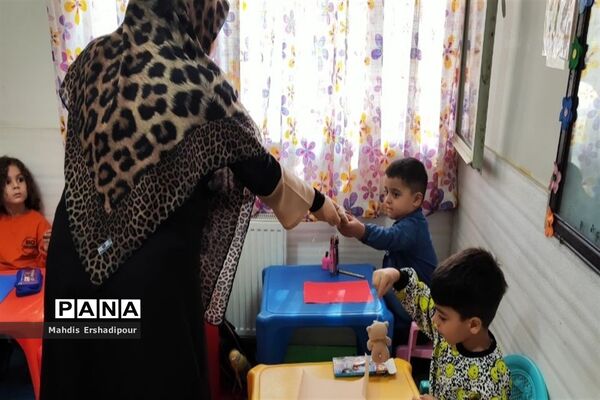 برگزاری هفته جهانی کودک در مهد قرآنی شهرک شهید درخشان