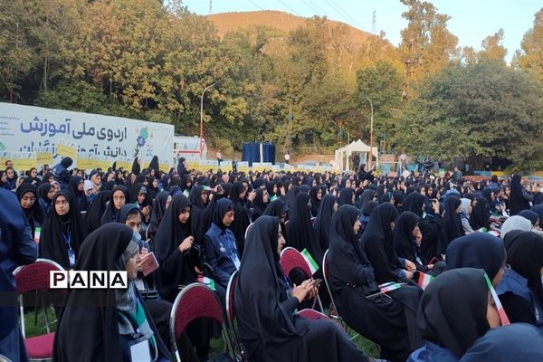 اردوی ملی آموزش دانش‌آموزان خبرنگار پانا در تهران