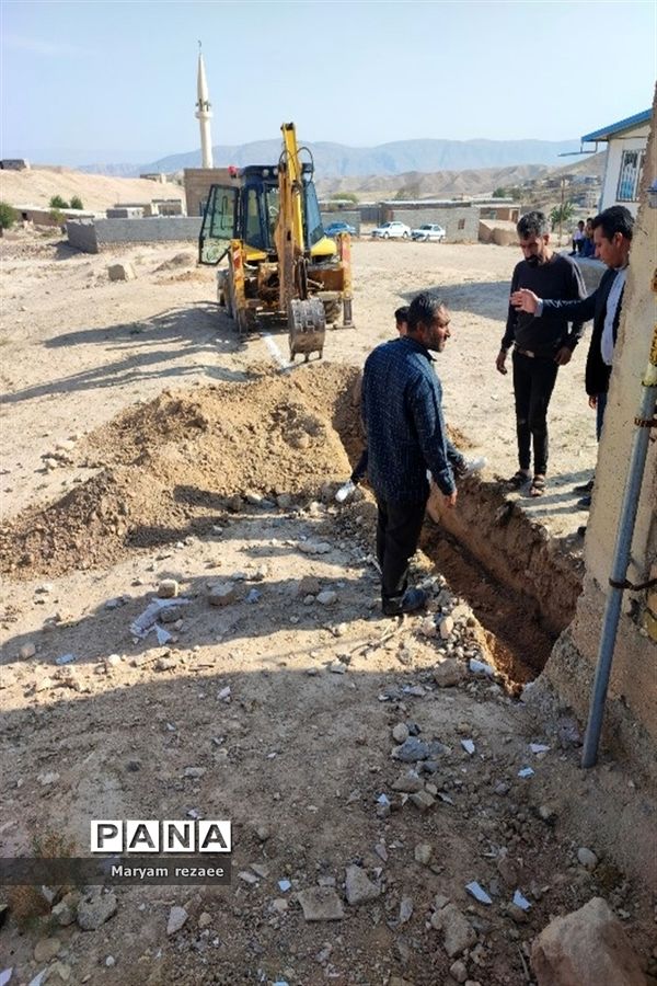 افتتاح دبستان در روستای قزلر شهرستان مانه و سملقان