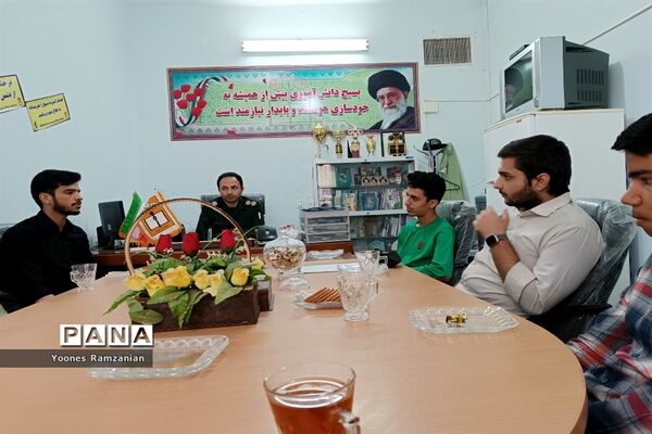 افتتاح پاتوق فرمانده واحدهای بسیج دانش‌آموزی خلیل‌آباد