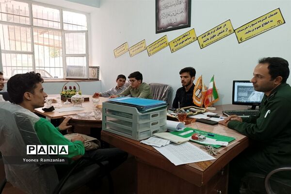 افتتاح پاتوق فرمانده واحدهای بسیج دانش‌آموزی خلیل‌آباد