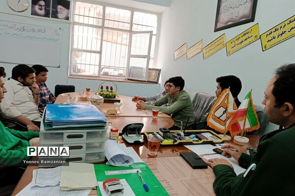 افتتاح پاتوق فرمانده واحدهای بسیج دانش‌آموزی خلیل‌آباد