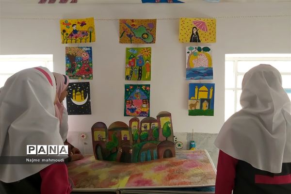 بازدید دانش‌آموزان از کانون پرورشی فکری کودکان دبستان غفاری