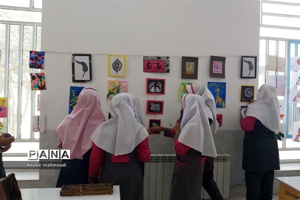 بازدید دانش‌آموزان از کانون پرورشی فکری کودکان دبستان غفاری