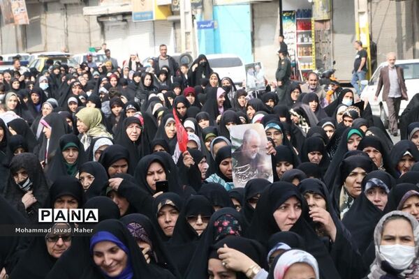 فریاد «مرگ بر اسرائیل» در شهرستان قدس طنین انداز شد