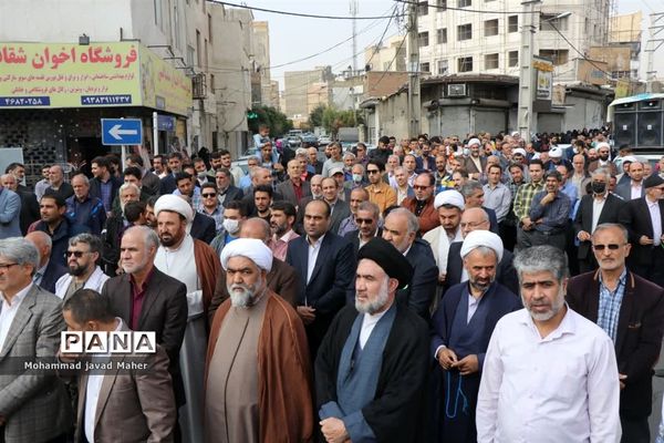 فریاد «مرگ بر اسرائیل» در شهرستان قدس طنین انداز شد