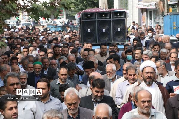 فریاد «مرگ بر اسرائیل» در شهرستان قدس طنین انداز شد
