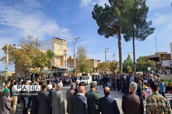 راهپیمایی پرشور مردم جاجرم در حمایت از فلسطین و عملیات طوفان الاقصی