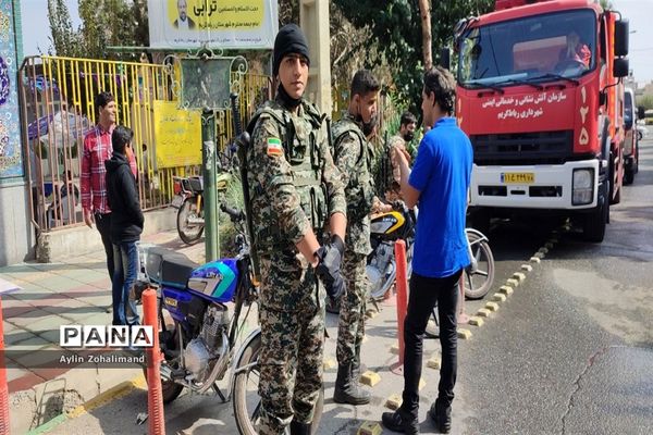 پیاده‌روی حمایت از غزه در شهرستان رباط‌کریم