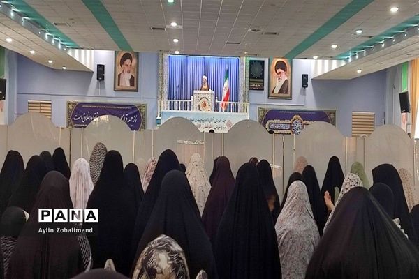 پیاده‌روی حمایت از غزه در شهرستان رباط‌کریم