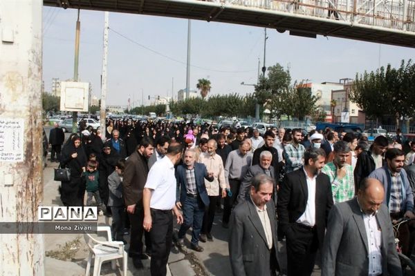 راهپیمایی مردم ولایت‌مدار گلستان در حمایت از مردم فلسطین