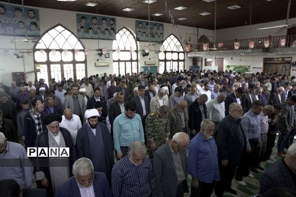راهپیمایی حمایت از مردم مظلوم غزه در شهرستان میاندورود