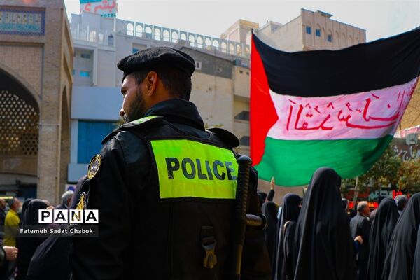 راهپیمایی مردم مشهد در حمایت از فلسطین