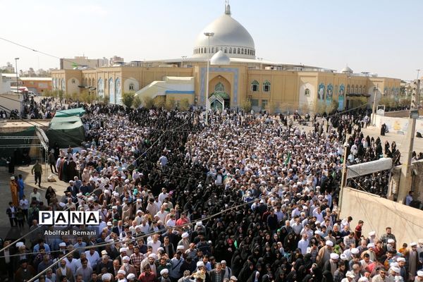 راهپیمایی مردم قم در حمایت از مبارزان فلسطینی