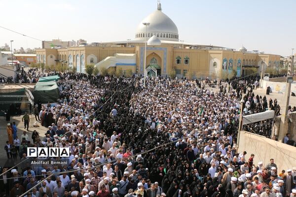 راهپیمایی مردم قم در حمایت از مبارزان فلسطینی