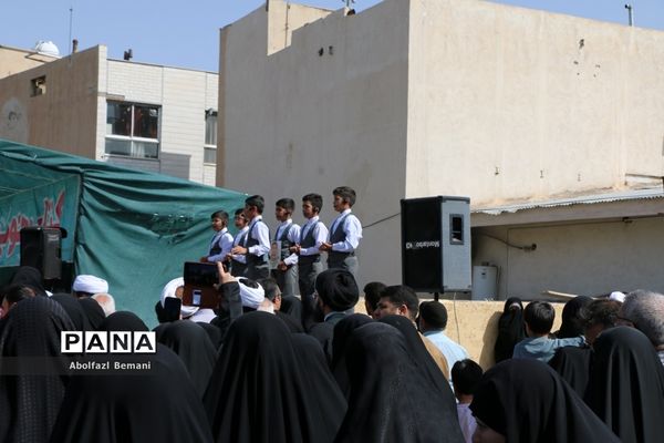 راهپیمایی مردم قم در حمایت از مبارزان فلسطینی