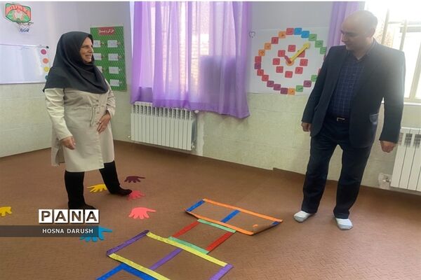 بازدید رئیس اداره آموزش و پرورش استثنایی ازمدارس شهرستان ششتمد