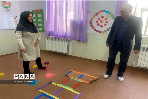 بازدید رئیس اداره آموزش و پرورش استثنایی ازمدارس شهرستان ششتمد