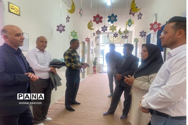 بازدید رئیس اداره آموزش و پرورش استثنایی ازمدارس شهرستان ششتمد