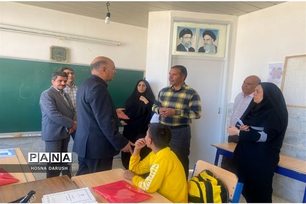 بازدید رئیس اداره آموزش و پرورش استثنایی ازمدارس شهرستان ششتمد