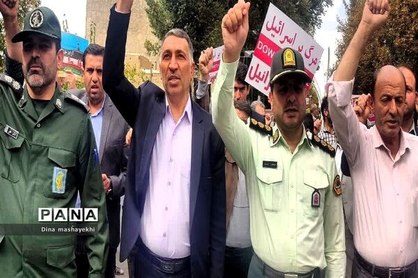 راهپیمایی محکومیت جنایات رژیم کودک‌کش صهیونیستی و شکرانه مبارزان فلسطین در شهرستان گلپایگان