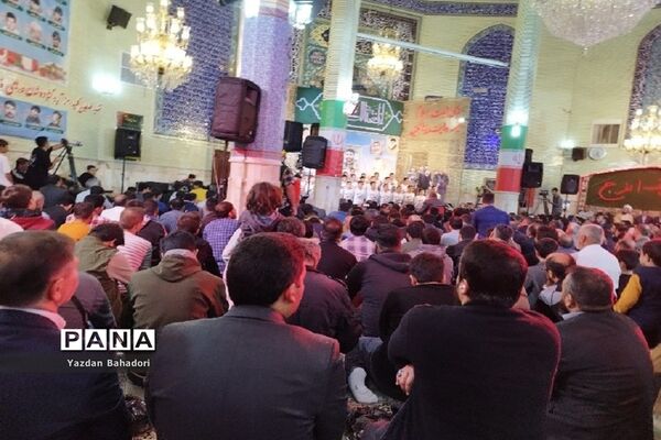 یادواره شهدای مدافع حرم مسجد امیرالمومنین (ع) کهنز
