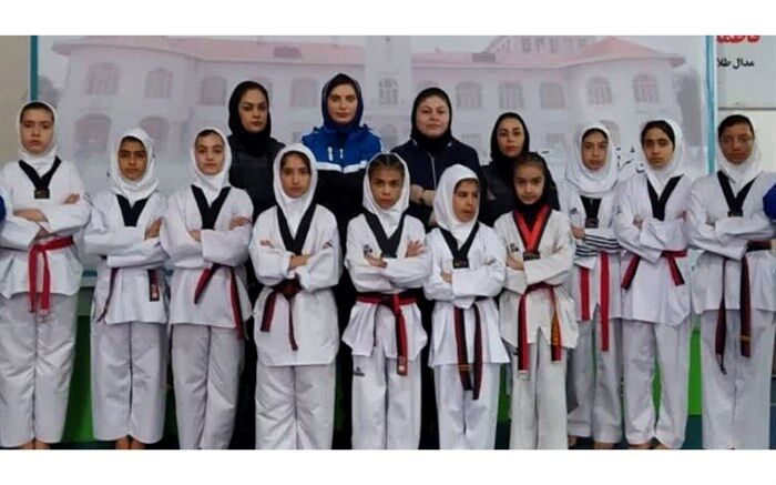 کسب جایگاه سومی در مسابقات منطقه یک کشوری توسط دختران تکواندوکار اردبیلی