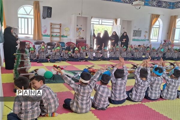 جشن قرآن دانش‌آموزان پایه اول ابتدایی در شهرستان مهریز