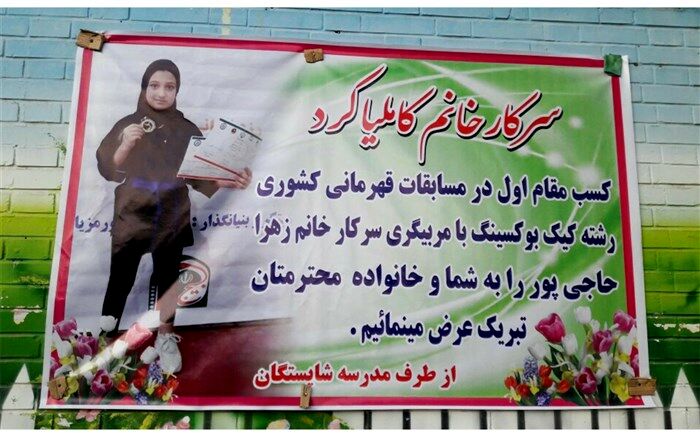 کسب مقام اول در مسابقات کشوری کیک بوکسینگ توسط دانش‌آموز مدرسه شایستگان ملارد