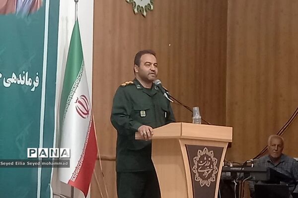 آیین تکریم و معارفه فرمانده حوزه ۳۳۷ حضرت علی اکبر(ع) سپاه ناحیه حضرت عبدالعظیم حسنی(ع)