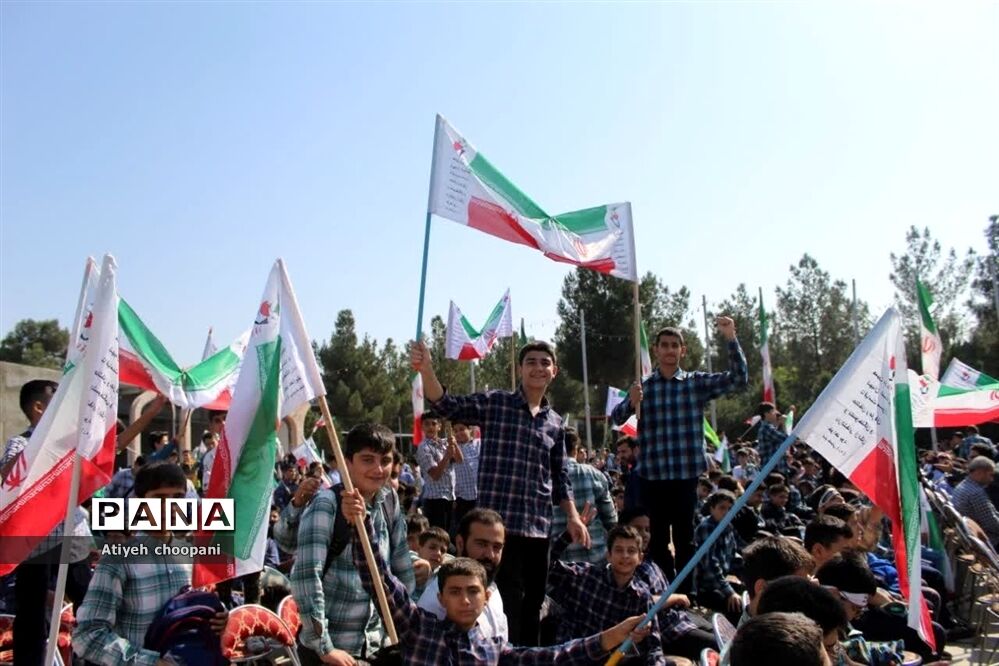 آیین افتتاحیه اردوهای دانش‌آموزی راهیان بهشت در شهر تهران